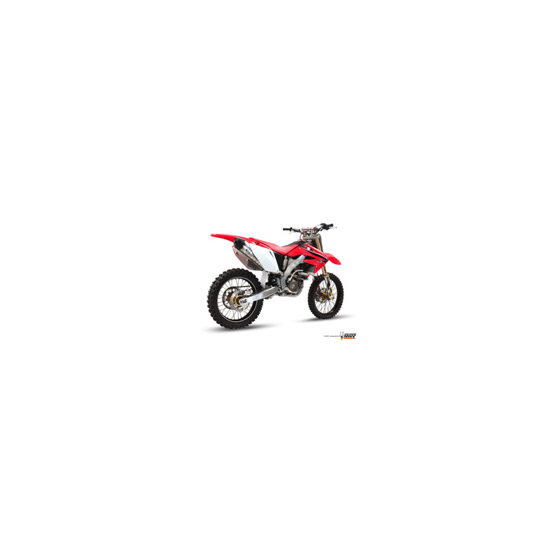 Ligne Complète Inox Carbo Stronger Cross Mivv CRF250 Honda 08-09