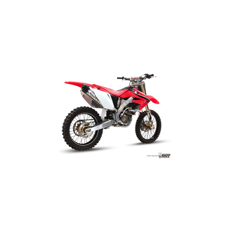 Ligne Complète Inox Carbo Stronger Cross Mivv CRF250 Honda 08-09