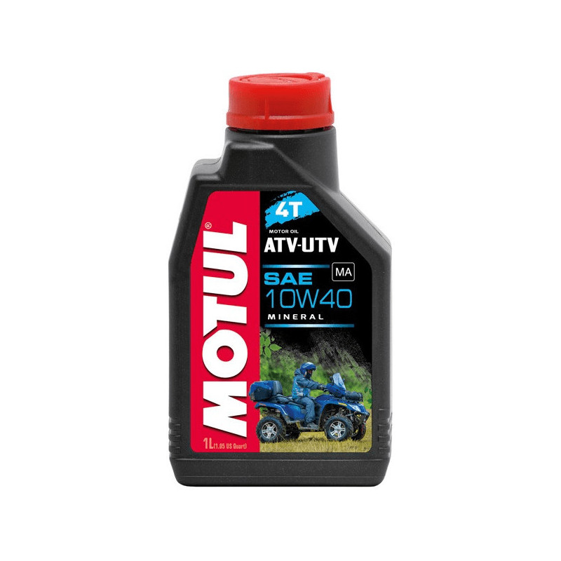 Huile Motul QUAD ATV UTV 10w40 Bidon de 1 Litre