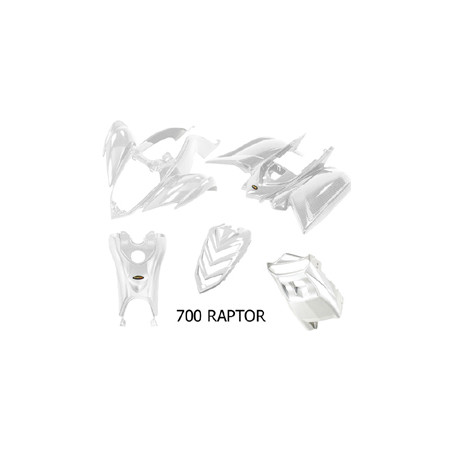 Kit Complet Carénage Blanc Maier 700 Raptor Yamaha