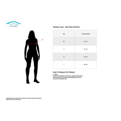 Gilet Vest Femme Slippery Bleu Noir Vert fluorescent