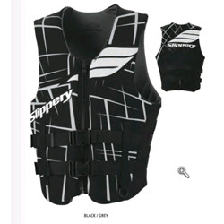 Gilet SURGE Neo Vest Slippery Noir Gris Déstockage