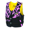 Gilet ELECTRA Neo Vest Ladies Slippery Noir Rose Déstockage