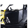 Porte Suicide Noire Alu Blingstar Commander Can Am