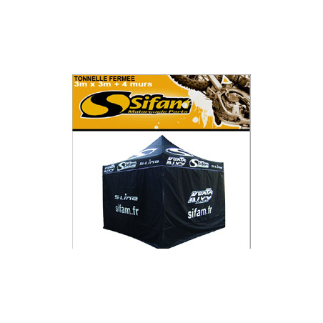 Tonnelle Sifam Racing 3x3M et 4 Murs