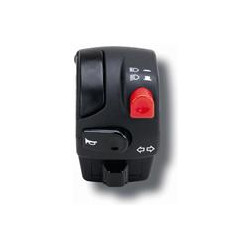 Commodo électrique DOMINO gauche noir