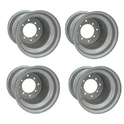 Lot de 4 Jantes Acier 10x 5  4x156 + 10x8 -  4x4 Scrambler