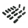 Lot de 16 écrous Noir Conique Moose 10x1.25mm