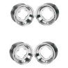 Lot de 4 Jantes Alu T-9 SERIES ITP 10x5 / 10x8 spécial Scrambler