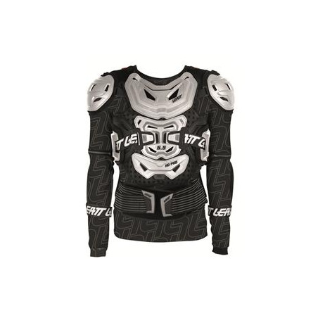 Gilet De Protection Avec Manches Leatt Protector 5.5 Blanc Port