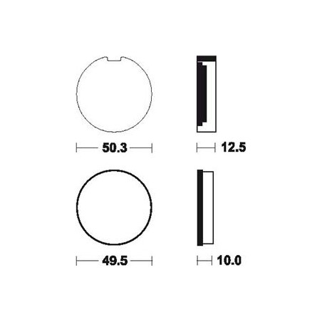 Plaquettes De Frein Ma3 Organique