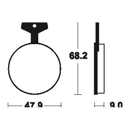 Plaquettes De Frein Ma4 Organique