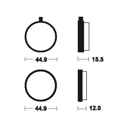 Plaquettes De Frein Ma5 Organique