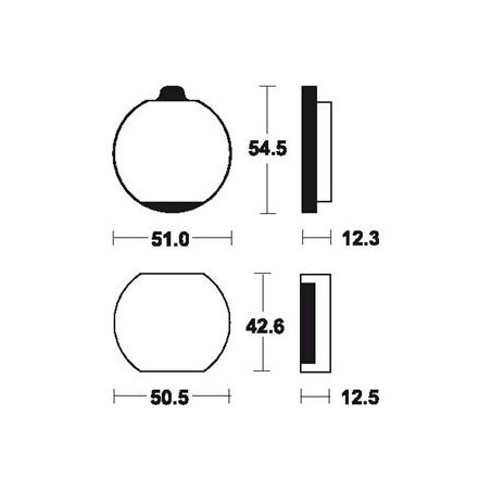 Plaquettes De Frein Ma10 Organique