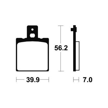 Plaquettes De Frein Ma19 Organique