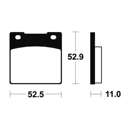 Plaquettes De Frein Ma26 Organique