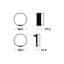 Plaquettes De Frein Ma29 Organique