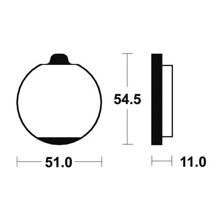 Plaquettes De Frein Ma30 Organique