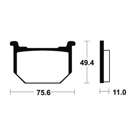 Plaquettes De Frein Ma33 Organique