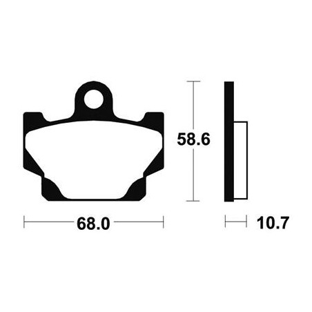 Plaquettes De Frein Ma50 Organique