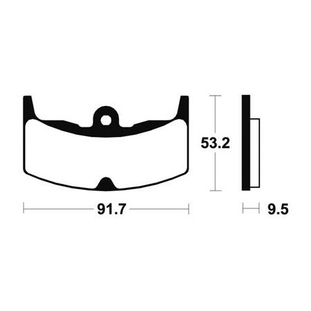 Plaquettes De Frein Ma71 Organique