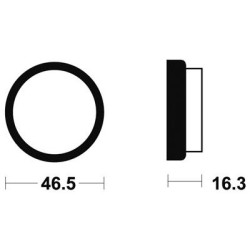 Plaquettes De Frein Mo76 Métal Fritté