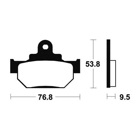Plaquettes De Frein Ma82 Organique