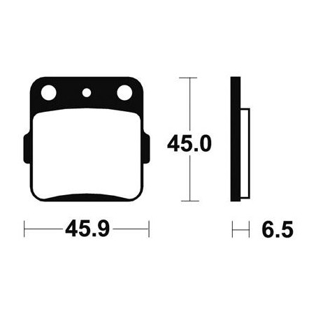 Plaquettes De Frein Mor84 Métal Fritté