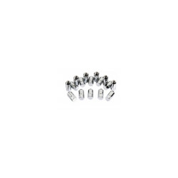 Lot de 16 écrous Chrome Conique Moose 10x1.25mm