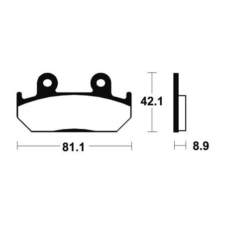 Kit De Fixation Pour Lame À Neige Kimpex Click n go 2  Ranger Polaris