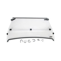 Pare Brise Avant Repliable RZR 1000 Polaris Moose Port Offert jusqu'à 2018