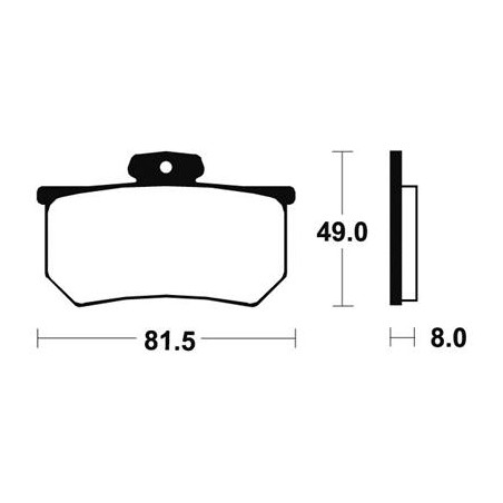 Plaquettes De Frein Mrr99 Métal Fritté