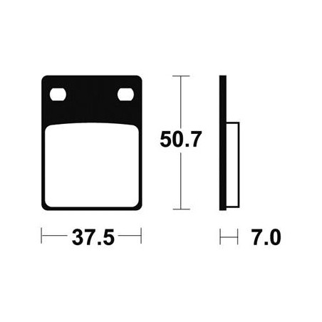 Plaquettes De Frein Ma23 Organique