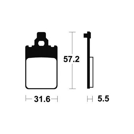 Plaquettes De Frein Ma107 Organique