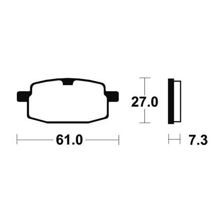 Plaquettes De Frein Ma23 Organique