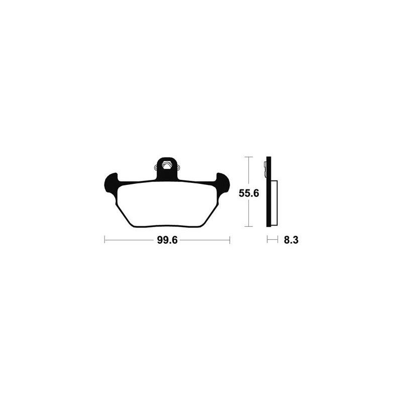 Plaquettes De Frein Ma144 Organique