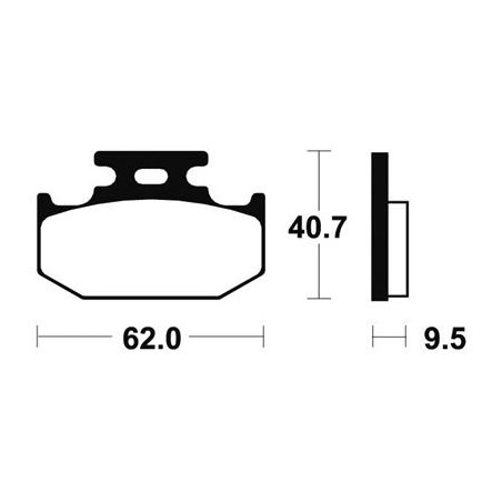 Plaquettes De Frein Ma148 Organique