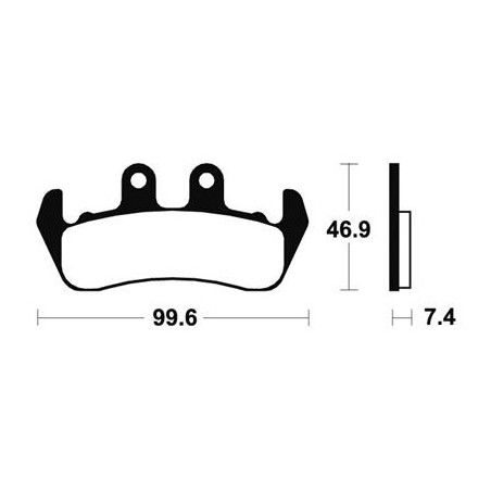 Plaquettes De Frein Ma153 Organique