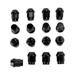 Ecrou de Roue Conique Noir Douglas 10x1.25