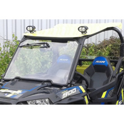 Pare Brise Verre Trempé RZR 900 S Polaris Avec Kit Essuie Glace