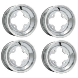 Pack 4 Jantes Douglas A5 10x5/ 8x8 Polaris