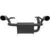 Silencieux Double Noir GIBSON RZRS 900 Polaris