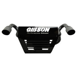 Silencieux Double Noir Epoxy GIBSON RZR 1000 Turbo Polaris