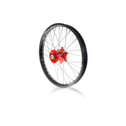 Roue Avant Art 21X1.60 Jante Noire/Moyeu Rouge CRF250R Honda