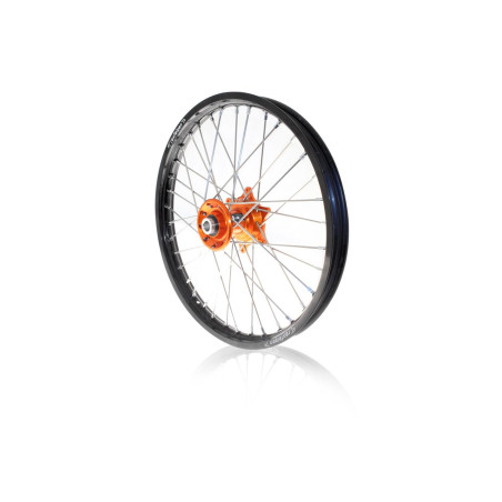 Roue Avant Art 21X1.60 Jante Noire/Moyeu Orange Exc/Exc-F KTM