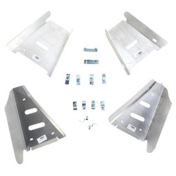 Protection Triangle Alu Avant et Arrière 5mm Ranger 900 XP Polar