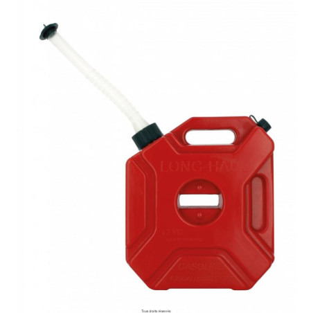 Bidon Jerrican Extra Plat 5 Litres Réservoir Additionnel