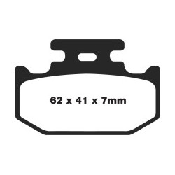 Plaquettes de Frein EBC Avant 1000 YXZ Yamaha