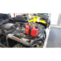 Bidon ART 5L rouge avec rack attache-rapide Can-Am