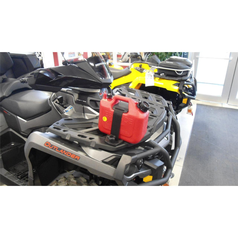 Bidon ART 5L rouge avec rack attache-rapide Can-Am